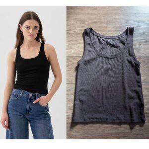 Gap | Modern Crop Tank Top In Terra Brown
